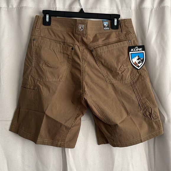 NWT Men’s Kuhl 8” Radikl Shorts Dark Khaki Size 31 - Picture 5 of 8
